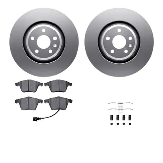 R1 Concepts WDUH1-73134 Carbon Series Brake Rotors W/ 5000 Oep Brake Pads & Hdw